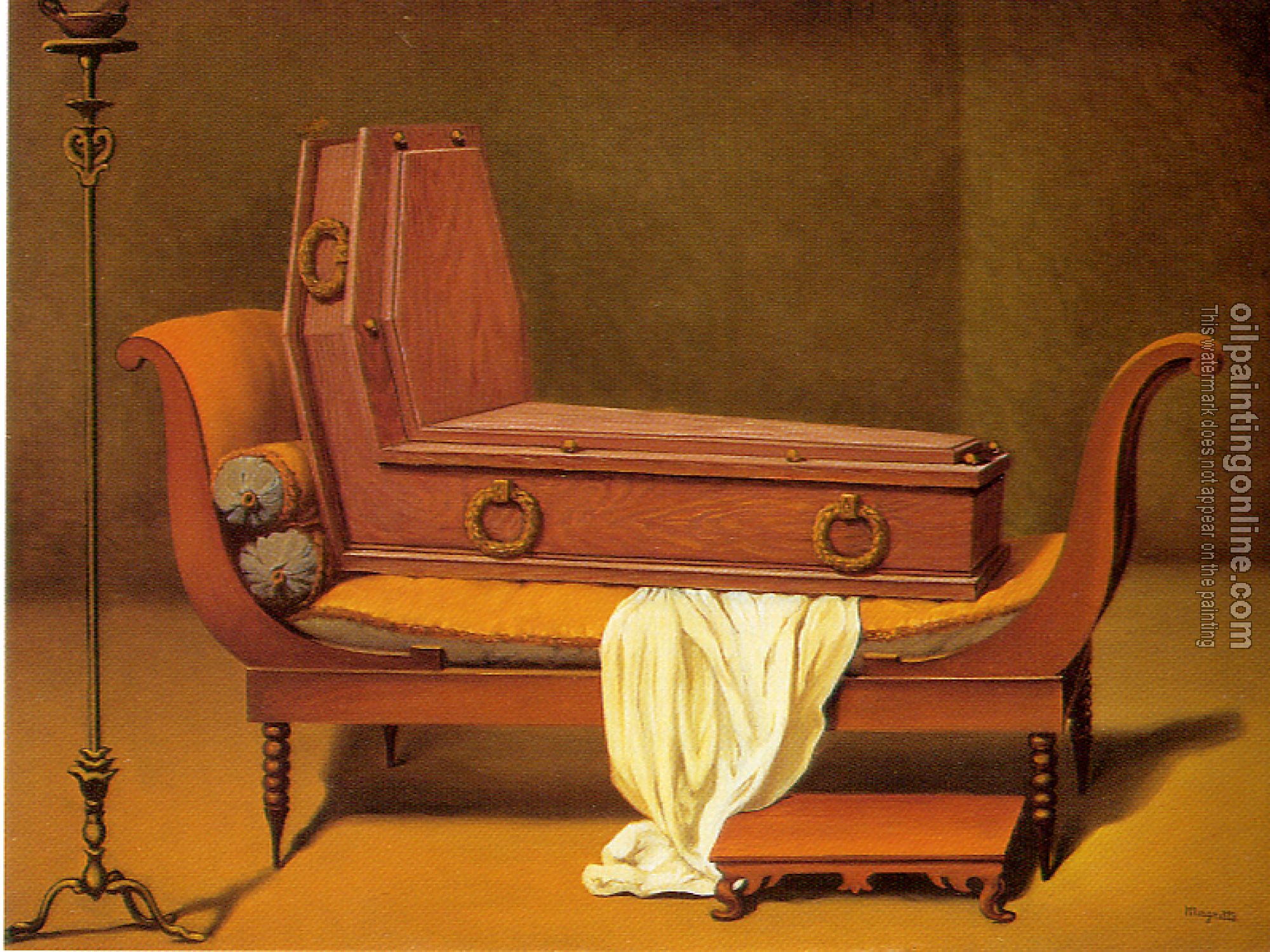 Magritte, Rene - perspective david's madame recamier